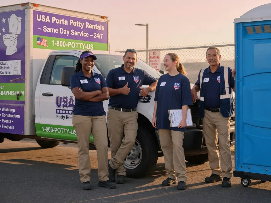 Porta Potty Rental company in Saint Augustine, IL