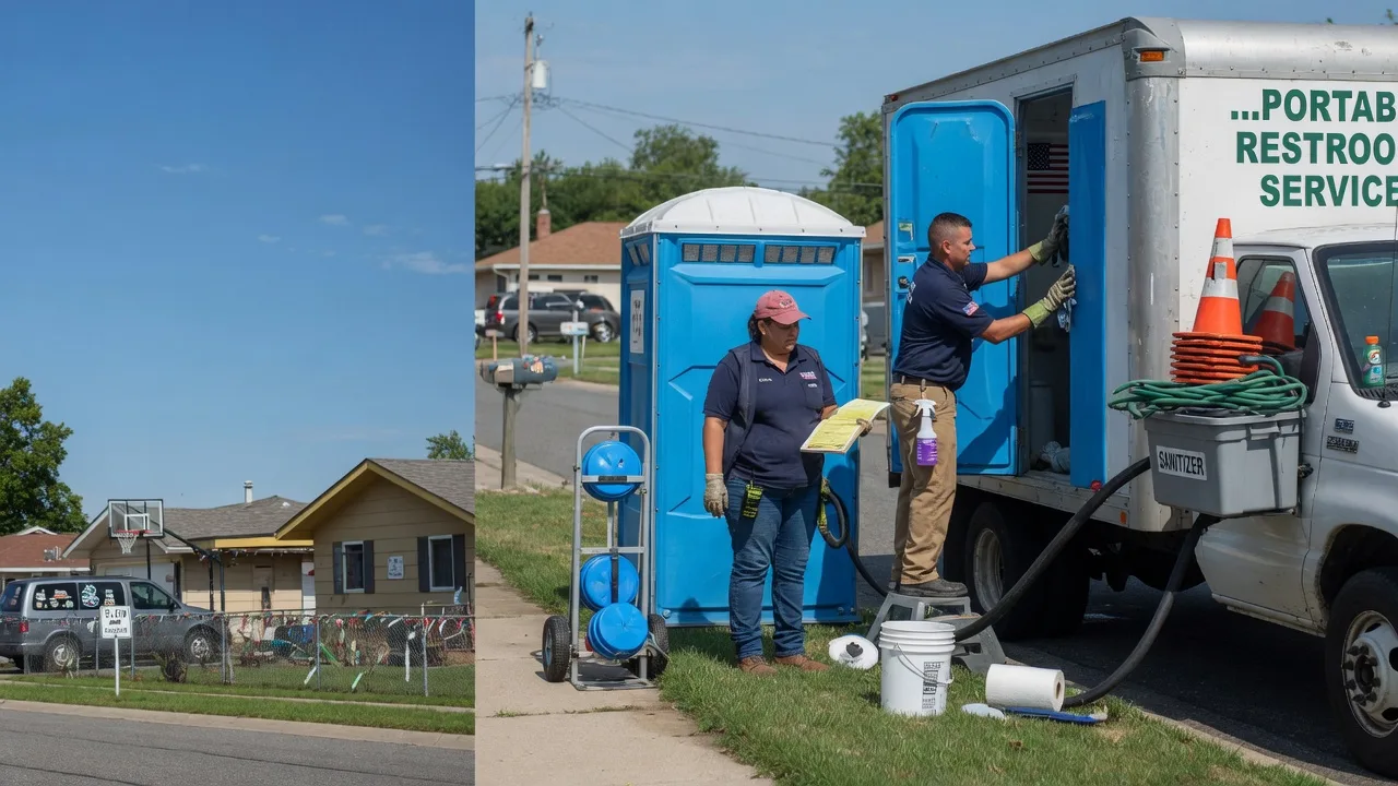 Portable Toilet Rental in Saint Augustine, IL near me